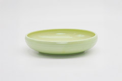 パンとごはんと...たべやすい器プレートＬ きみどり