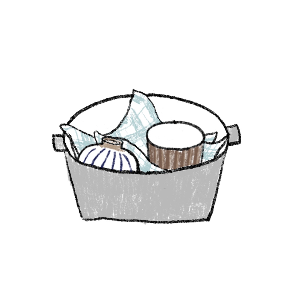 うつわを入れる
