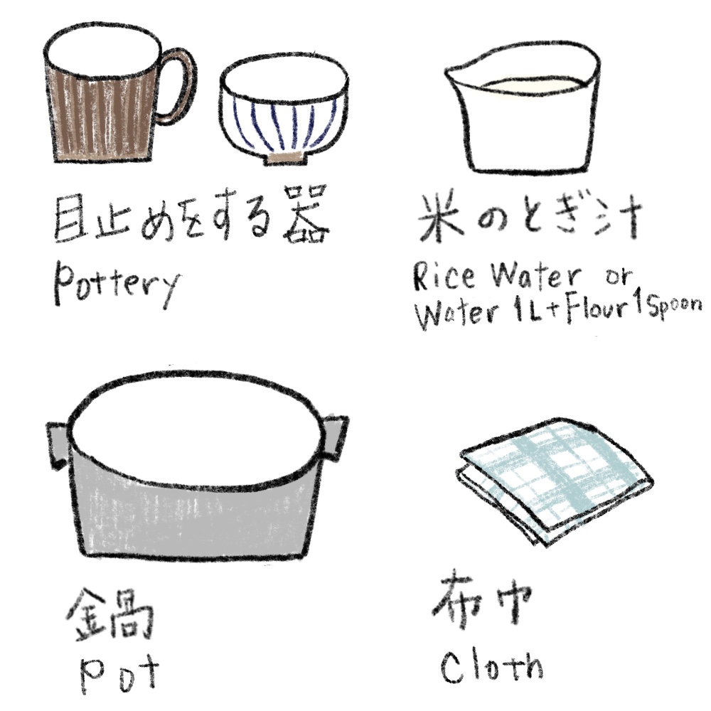 用意するもの