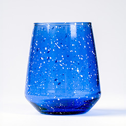 CHIPS GLASS SPLASH CG002nw Navy-White